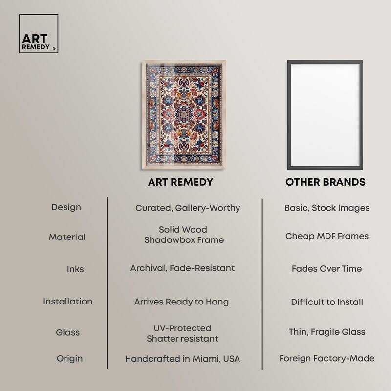 Morrocan Garden Shadowbox by Art Remedy