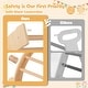preview thumbnail 5 of 7, Kids Climbing Arch Rocker with Cushion, Montessori Play & Development Tool for Toddler - 31.5" x 17.5" x 15.5"