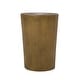 preview thumbnail 4 of 7, Langseth Iron Sunburst Side Tables (Set of 2) by Christopher Knight Home