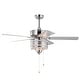 preview thumbnail 29 of 51, Sofucor 52" Ceiling Fan with Light Remote, Classical Crystal Chandelier fan, 5 Reversible Blades & Reverse Airflow