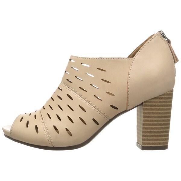 clarks open toe boots