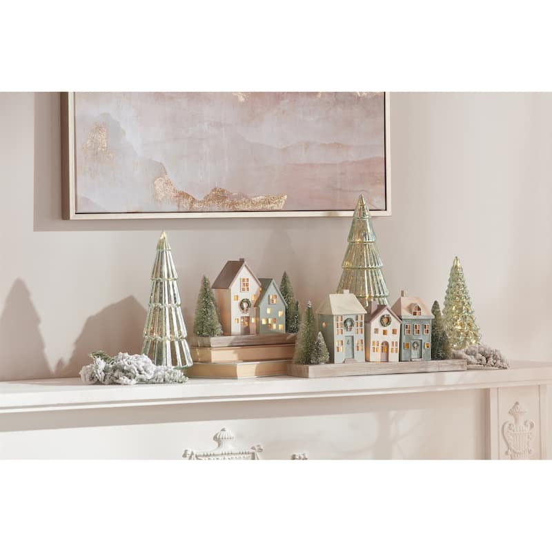 LED Winter Village 8"L - N/A