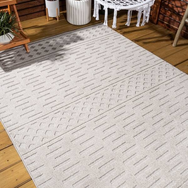 Runner Rug LivingRoom,Backyard JONATHAN Y SBH100A-28 Xlendi High-Low Pile Moroccan Geometric Indoor/Outdoor Beige 2 ft x 8 ft Runner Rug LivingRoom,Backyard JONATHAN Y SBH100A-28 Xlendi High-Low Pile Moroccan Geometric Indoor/Outdoor Beige 2 ft x 8 ft