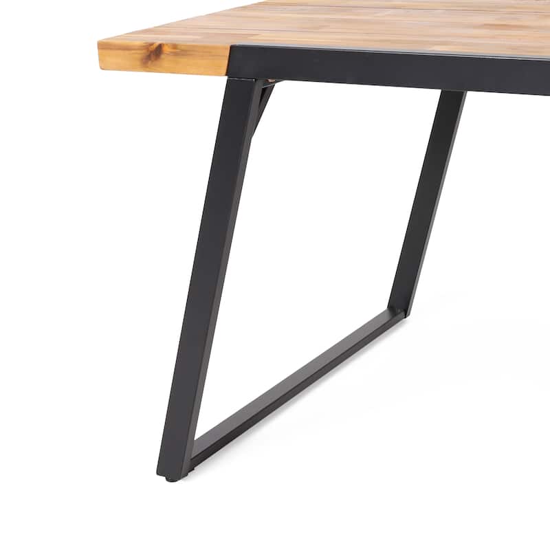 Gaylor Outdoor Acacia Wood Dining Table by Christopher Knight Home