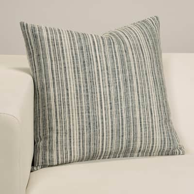 Bungalow Stripe Designer Throw Pillow