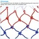 preview thumbnail 4 of 5, 4Pcs Basketball Net Replacement, Polyester Basketball Hoop Net Rim Net