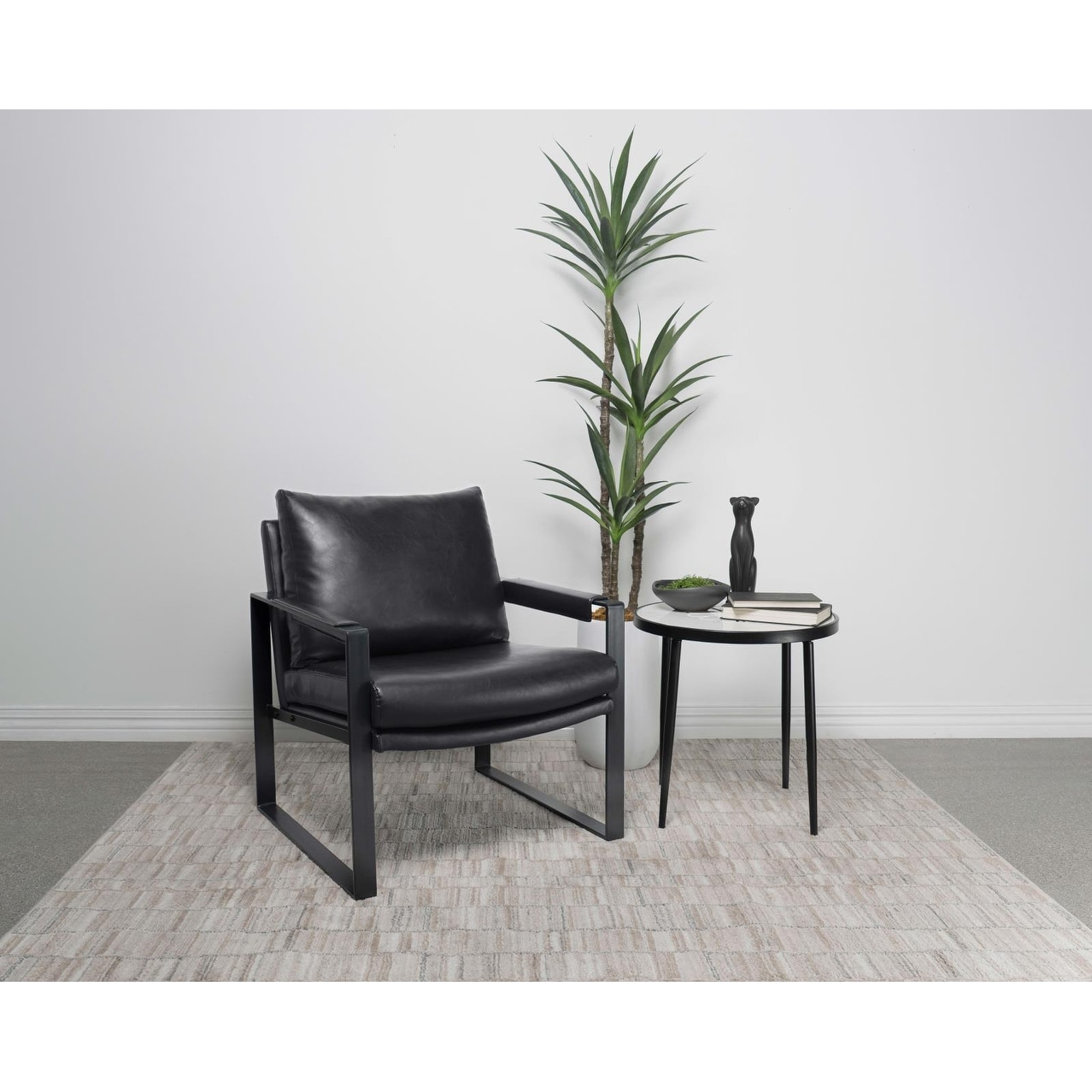 Norris modern on sale slipper accent chair