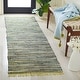 preview thumbnail 18 of 82, SAFAVIEH Handmade Rag Rug Bookem Casual Stripe Cotton Rug with Fringe