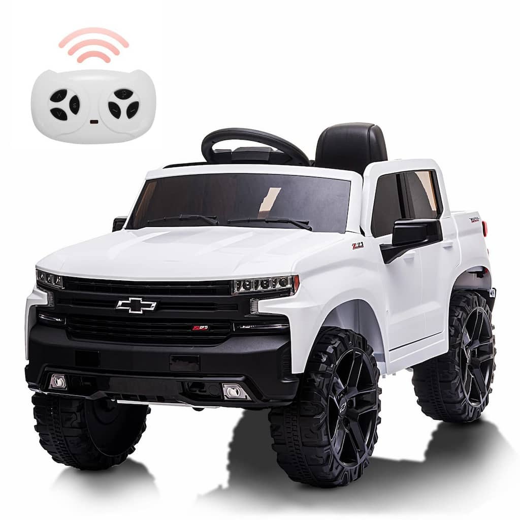 12V Kids Ride on Car , Licensed Chevrolet Silverado Kids Ride on Tuck Car