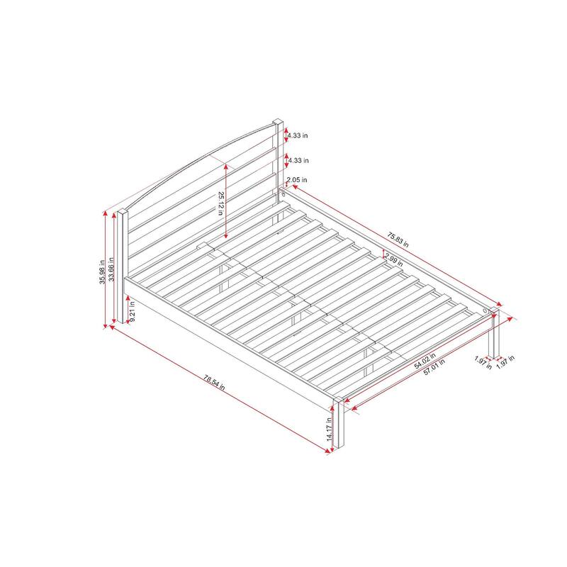 Alexander Platform Bed