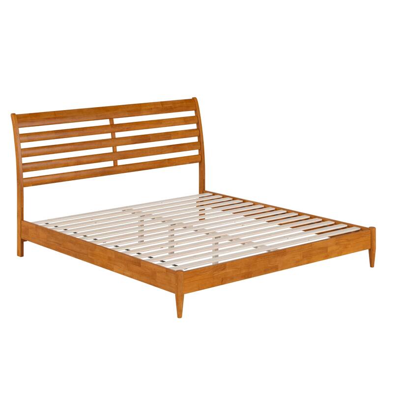 Savannah Solid Wood Low Profile Platform Bed