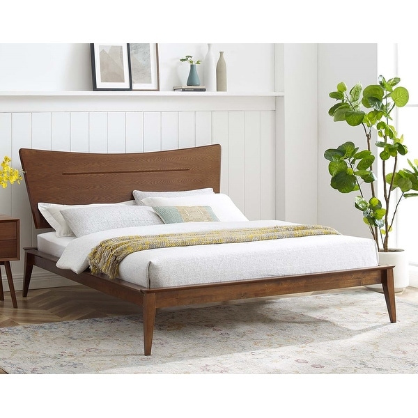 Ellerman tufted platform shop bed