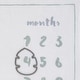 preview thumbnail 4 of 3, Disney Lion King Simba White, Tan, and Grey Super Soft Milestone Baby Blanket