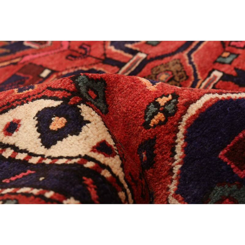 ECARPETGALLERY Hand-knotted Anadol Red Wool Rug - 4'5 x 8'6