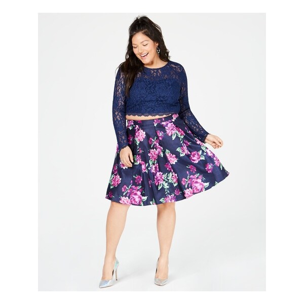 long sleeve dress size 20