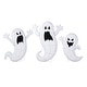preview thumbnail 27 of 29, Glitzhome 3ft Lighted Halloween Ghosts Family Outdoor Décor with Warm white LEDs