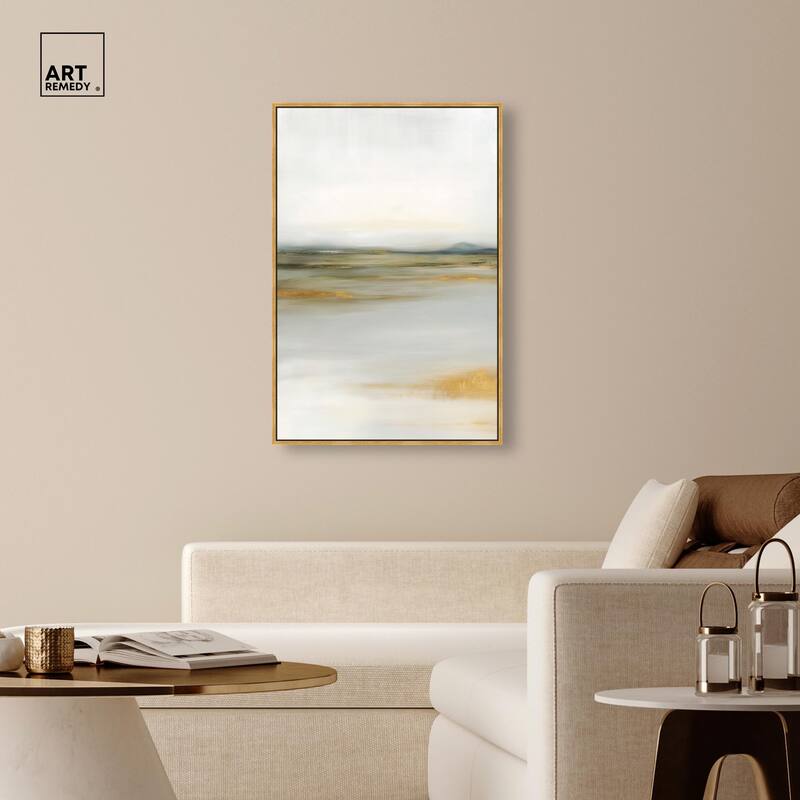 Misty Expanse I Canvas by Art Remedy