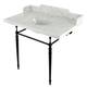 Option Marble White / Matte Black