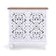 2-door Intricate Traditional Antique Storage Cabinet