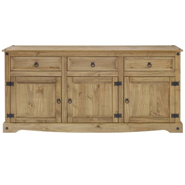 65" Wood Buffet Sideboard Corona Collection | Furniture Dash