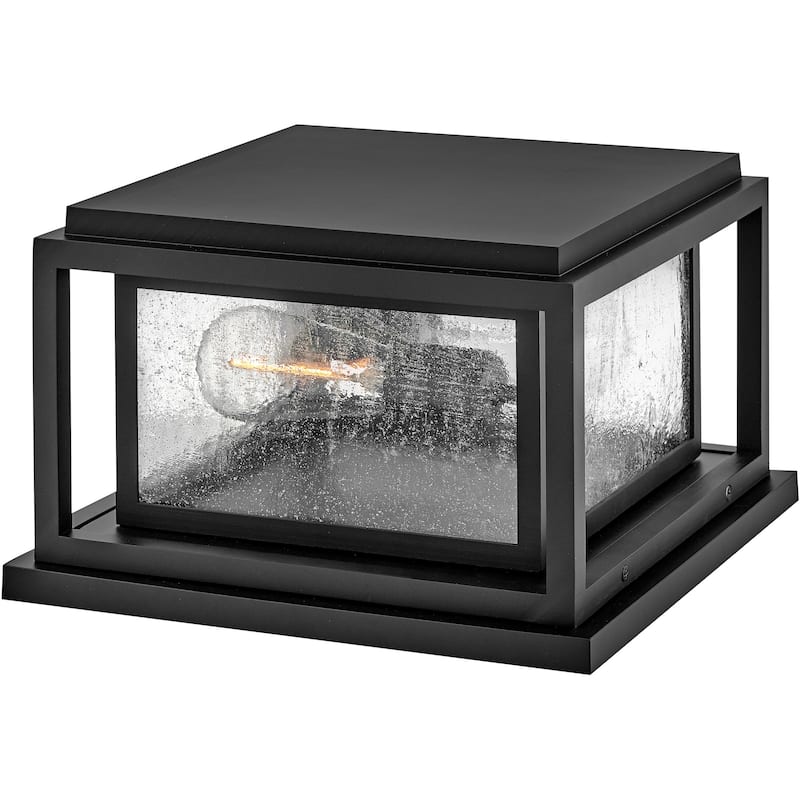 Hinkley Lighting 1008-LV Republic 2 Light 8" Tall LED Post Light - Black