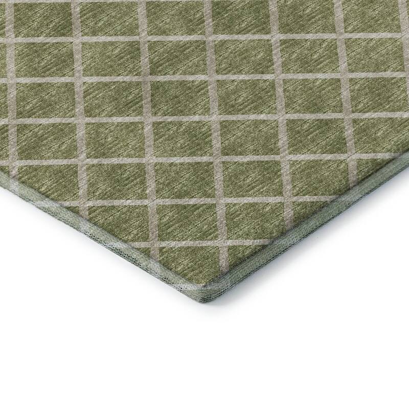 Premium Washable Super Soft Modern Trellis Mayfield Rug