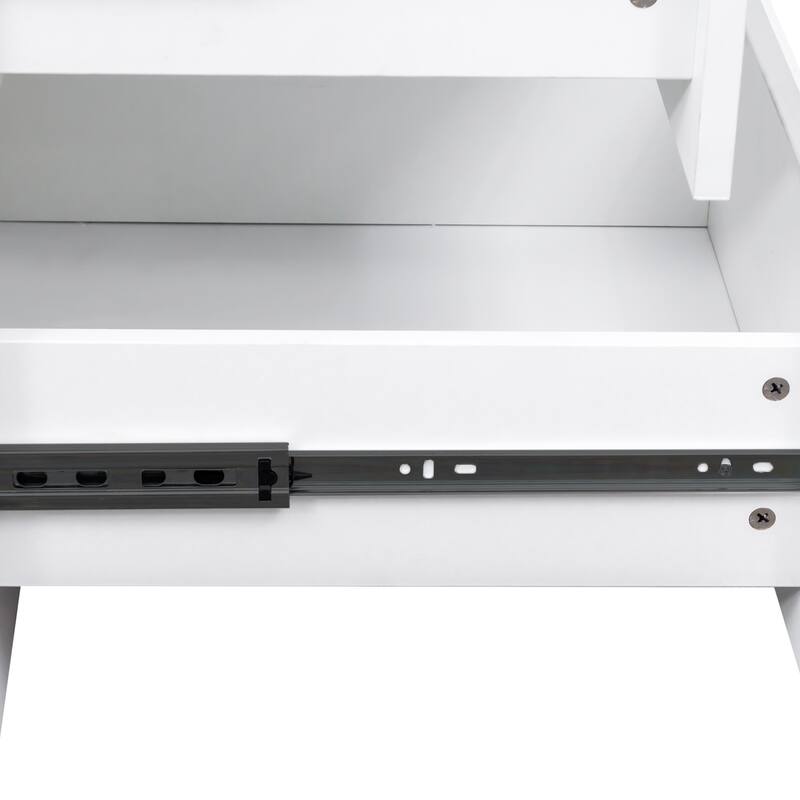 Tall Kitchen Pantry Storage Cabinet with Doors and Drawers, Modern Food Pantry Organizer with Shelves, 70.9 Inch