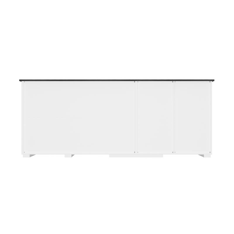 Dual-Drawer Cabinet Pet Sanctuary Contemporary Home Storage Solution