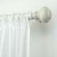 preview thumbnail 10 of 10, Rhinebeck Rustic Faux Wood 1" Window Drapery Single Curtain Rod