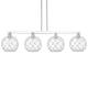 Option Polished Chrome / Clear Glass with White Rope