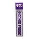 preview thumbnail 9 of 14, 47" Double Sided Seasonal Porch Leaner, Texas Christian University - 47" x 11.25"