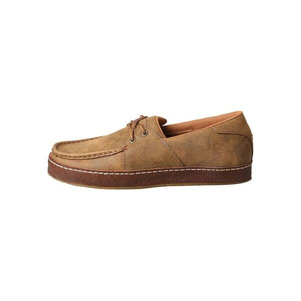 Shop Twisted X Casual Shoes Mens Leather Loafer Slip On Light