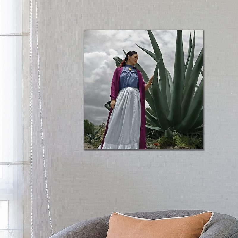 iCanvas "Frida Kahlo (1907-1954)" by Toni Frissell Canvas Print - 26x26x1.5