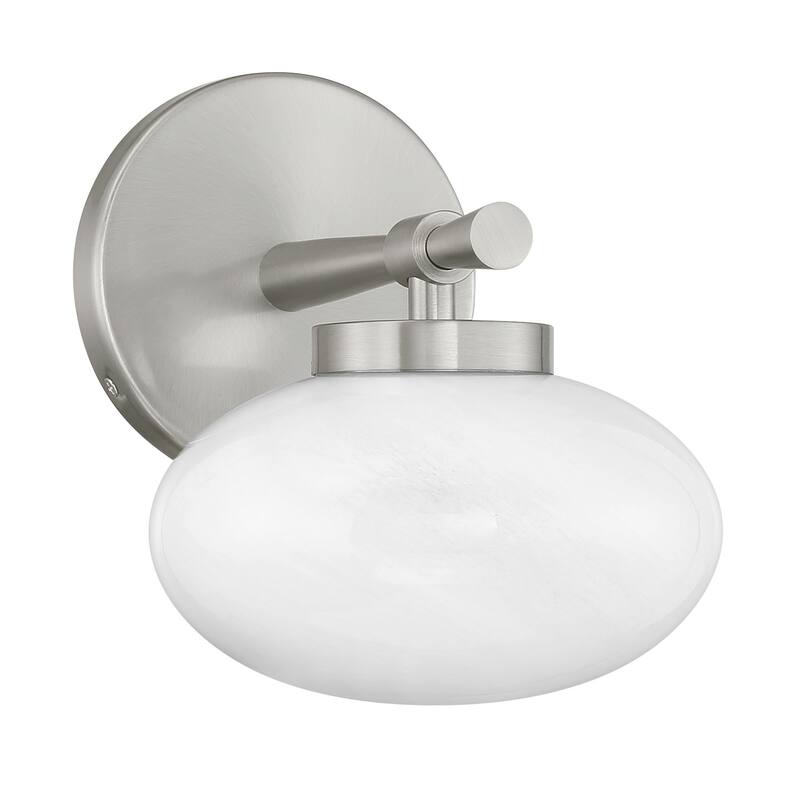 Savoy House 9-1050-1 Barrow 8" Tall Bathroom Sconce