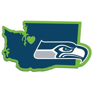 Shop Seattle Seahawks Decal Home State Pride Overstock 22089689