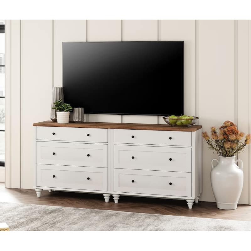 Dresser for Bedroom with 3 Drawer, Accent Kids Dresser Storage Cabinet