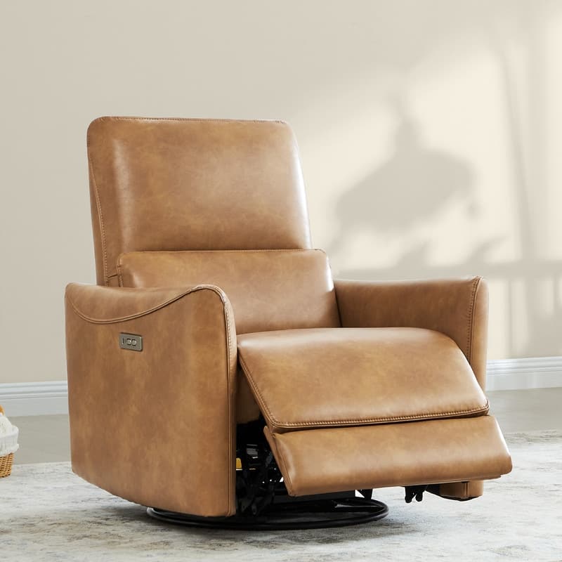 Spruce & Spring Asher Power Swivel Glider Recliner