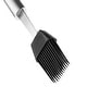 preview thumbnail 4 of 4, Stainless Steel BBQ Sauce Pot and Silicone Basting Brush Tool Set - Silver