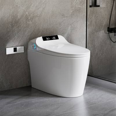 Hands-Free Smart Toilet with Foot Sensor Operation