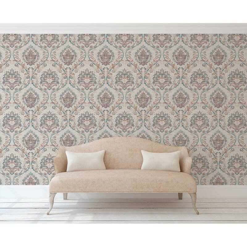Arthouse Teigen Multicolor Floral Damask Wallpaper