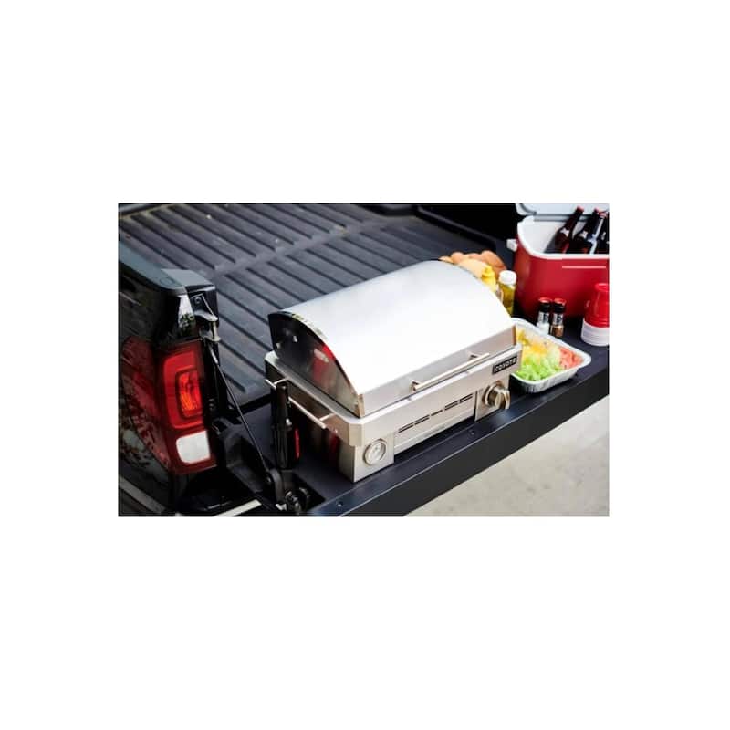 Coyote Portable Grill - Infinity burner up to 20K BTU - LP Gas
