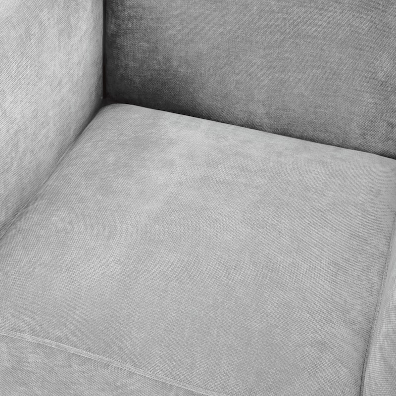 Christopher Knight Home - Barrel Modern Upholstered Accent Chair with Ergonomic Comfort.