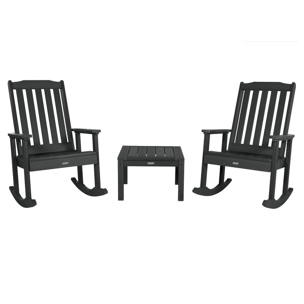 HIGHWOOD Rocking Chairs and Side Table (3-piece Set)