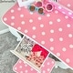 preview thumbnail 5 of 8, Fantasy Fields Gisele Polka Dot Kids Vanity Table & Stool