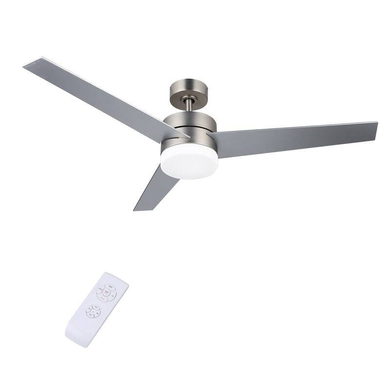 CO-Z 52-inch 3-blade Reversible Ceiling Fan with LED Light Kit and Remote Control