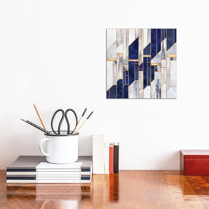 iCanvas 'Blue Winter Sky' by Elisabeth Fredriksson Canvas Print - 12x12x0.75