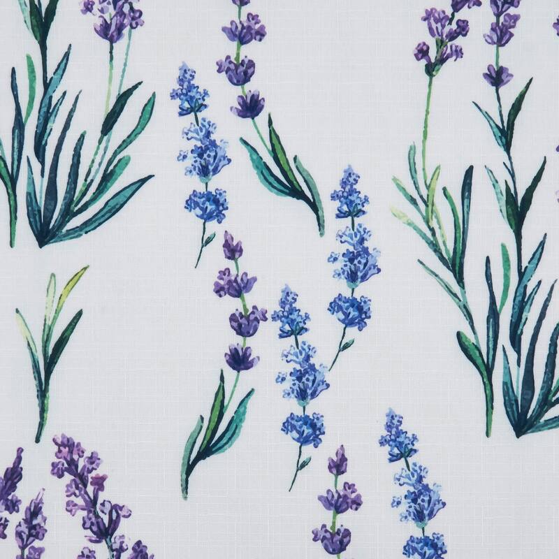 Table Runner With Lavender Design