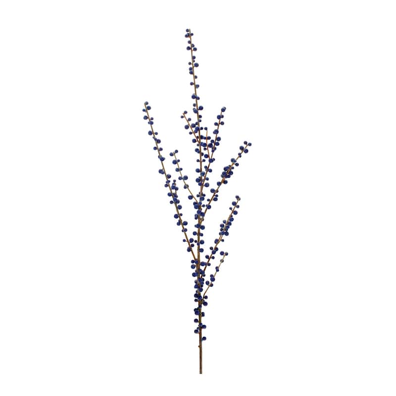 Ilex Blueberry Artificial Christmas Sprays - 43.5" - Set of 2