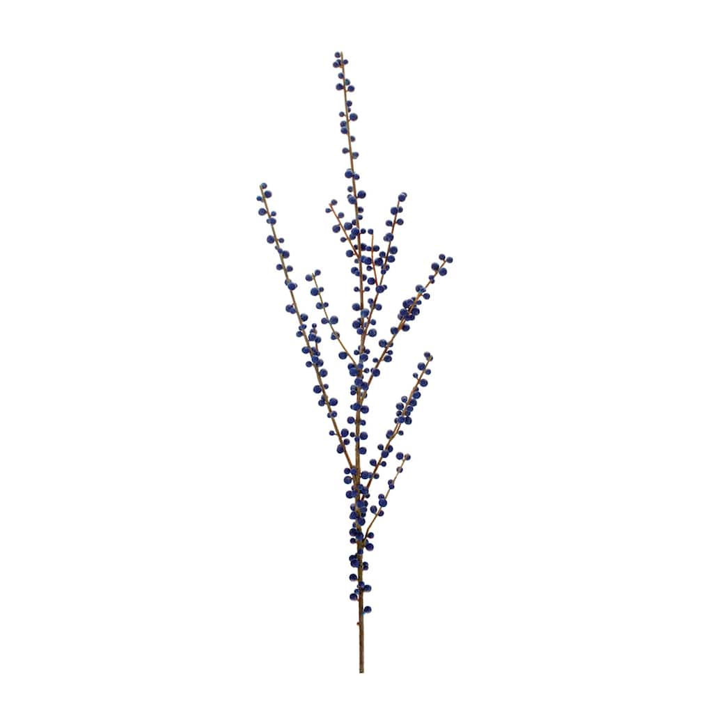 Ilex Blueberry Artificial Christmas Sprays - 43.5" - Set of 2