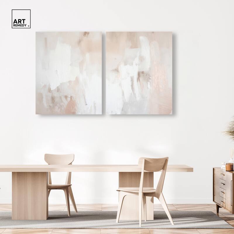 Opalescent Hues III Canvas Set of 2 by Art Remedy, Gallery Wrapped